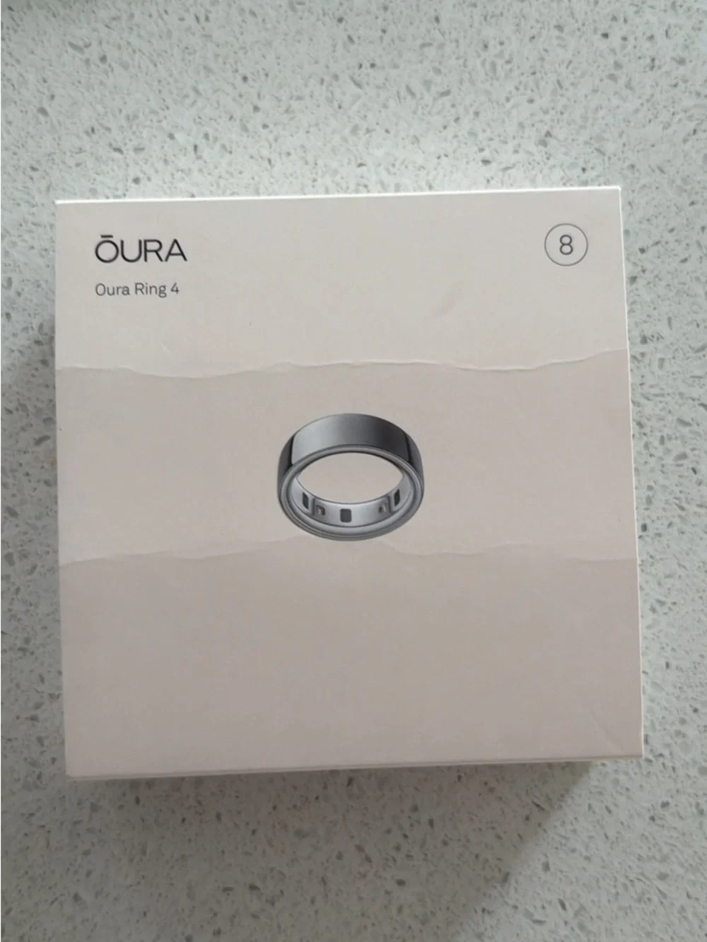 Oura Ring 4 Smart Ring - Silver